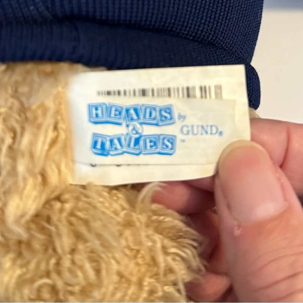 Gund American Heroes First Edition Heads & Tales Police‎ Teddy Bear - Picture 5 of 5